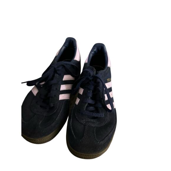 Adidas Unisex girls Kids' Navy Pink Campus 00S 3 Stripes Lace Up Sneakers Size 1 - Picture 8 of 12